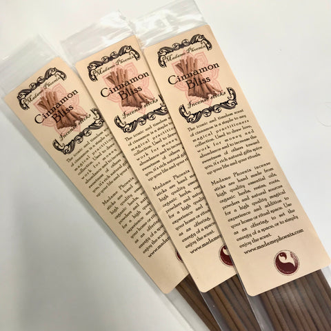 Cinnamon Bliss Incense Sticks by Madame Phoenix