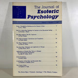 The Journal of Esoteric Psychology Magazines (Multiple Options)