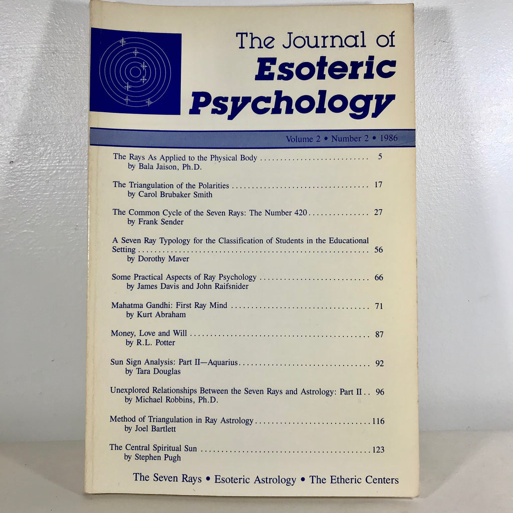 The Journal of Esoteric Psychology Magazines (Multiple Options)
