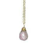 Teardrop Pendulum Stone Necklace
