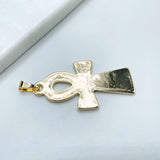 18k Gold Filled Egyptian Ankh Cross Pendant