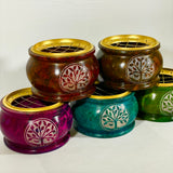 Medium Grid Incense Burners (Multiple Options)