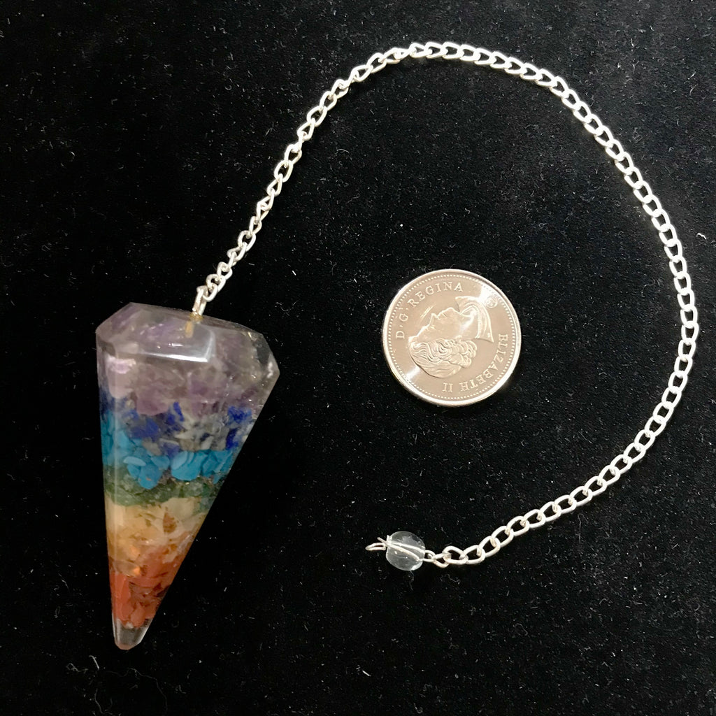 Orgonite Chakra Pendulum