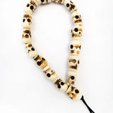 Bone Skull Mala Bracelet - No Tassel