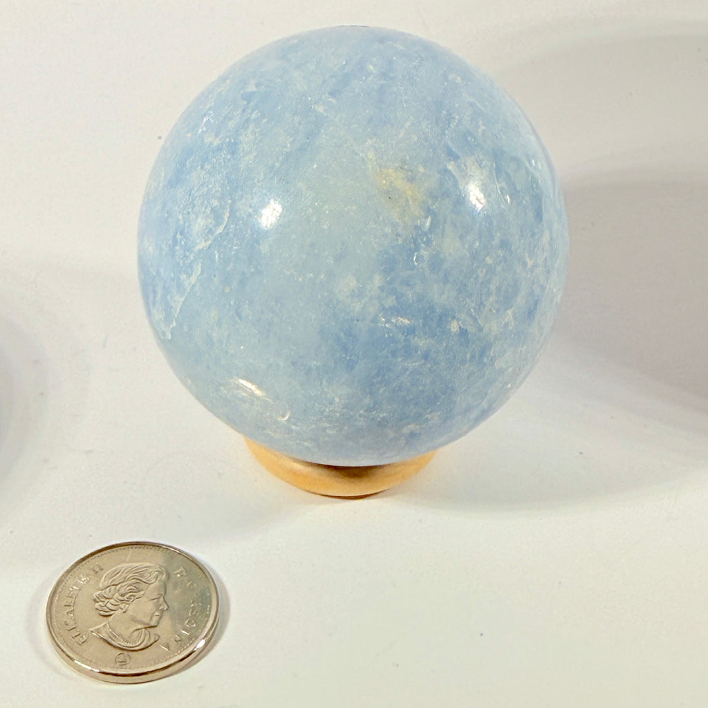 Blue Calcite Spheres (Multiple Options)