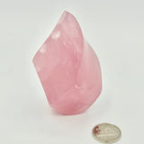 Rose Quartz Freeform Flame Twists (Multiple Options)