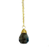 Teardrop Pendulum Stone Necklace