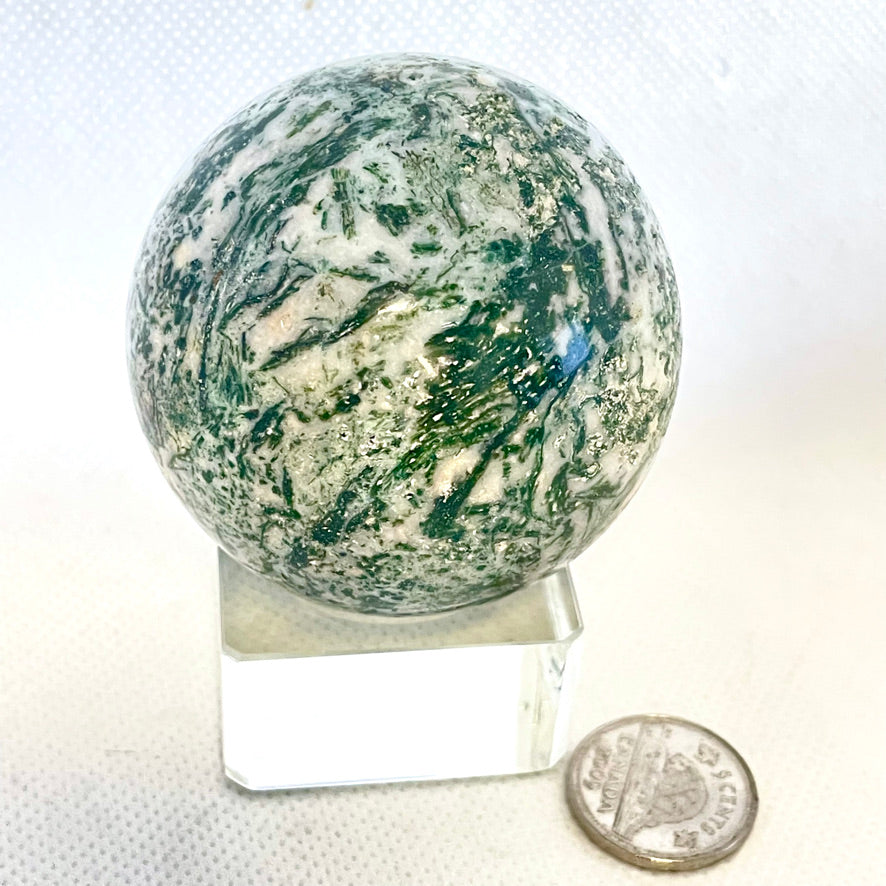 Moss Agate Sphere