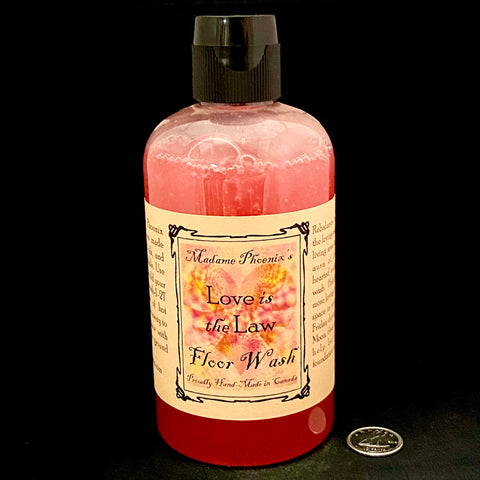 Love is the Law Floor Wash by Madame Phoenix