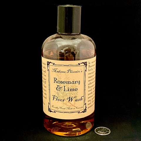 Rosemary and Lime Floor Wash by Madame Phoenix