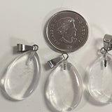 Teardrop Stone Pendants (multiple options)