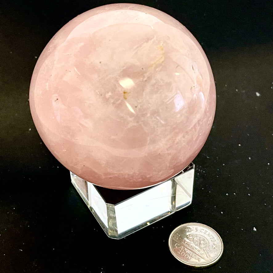 Rose Quartz Spheres (Multiple Options)