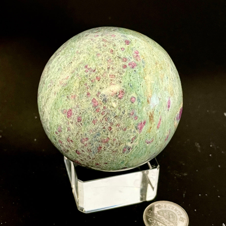 Ruby Fuchsite Sphere