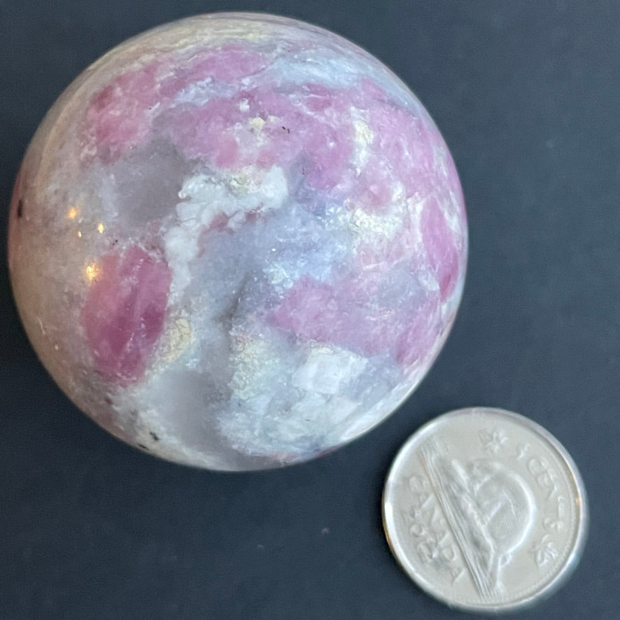 Pink Tourmaline Sphere