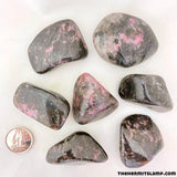 Rhodonite in Quartz (Multiple Options)
