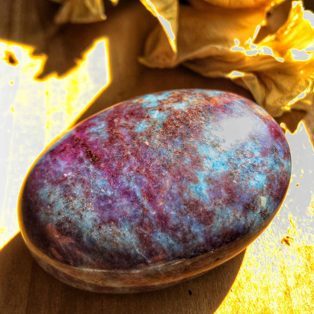 Polished Ruby in Kyanite Flats