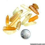 Lemurian Tangerine Quartz (Multiple Options)