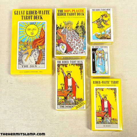 The Rider Tarot Deck (Multiple Options) – The Hermit's Lamp