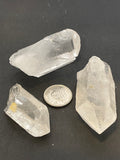 Clear Quartz Points (Multiple Options)
