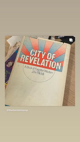City of Revelation by John Michell (1972, Hard Cover) 1st US Edition