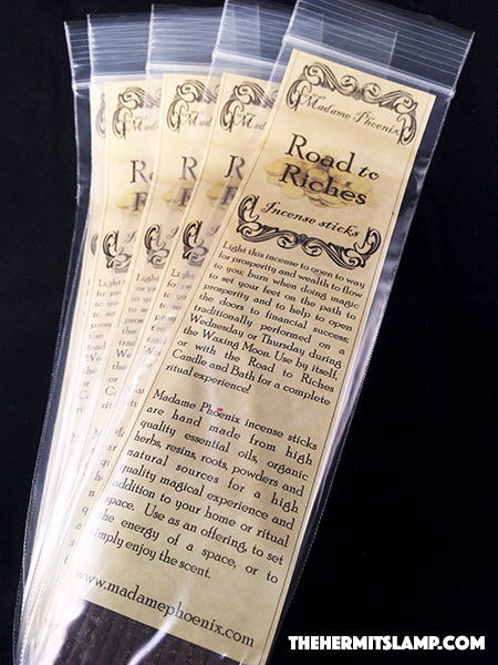 Road to Riches Incense Sticks by Madame Phoenix