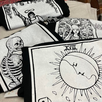 Tarot T-Shirts from By Tooth and Claw Vintage