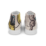4 Aces Rider Waite Smith Women’s high top canvas shoes
