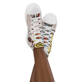 4 Aces Rider Waite Smith Women’s high top canvas shoes