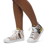 4 Aces Rider Waite Smith Women’s high top canvas shoes