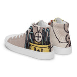 4 Aces Rider Waite Smith Women’s high top canvas shoes