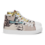 4 Aces Rider Waite Smith Women’s high top canvas shoes