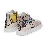 4 Aces Rider Waite Smith Women’s high top canvas shoes