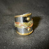 Mixed Metal Cuff Rings (Multiple Options)