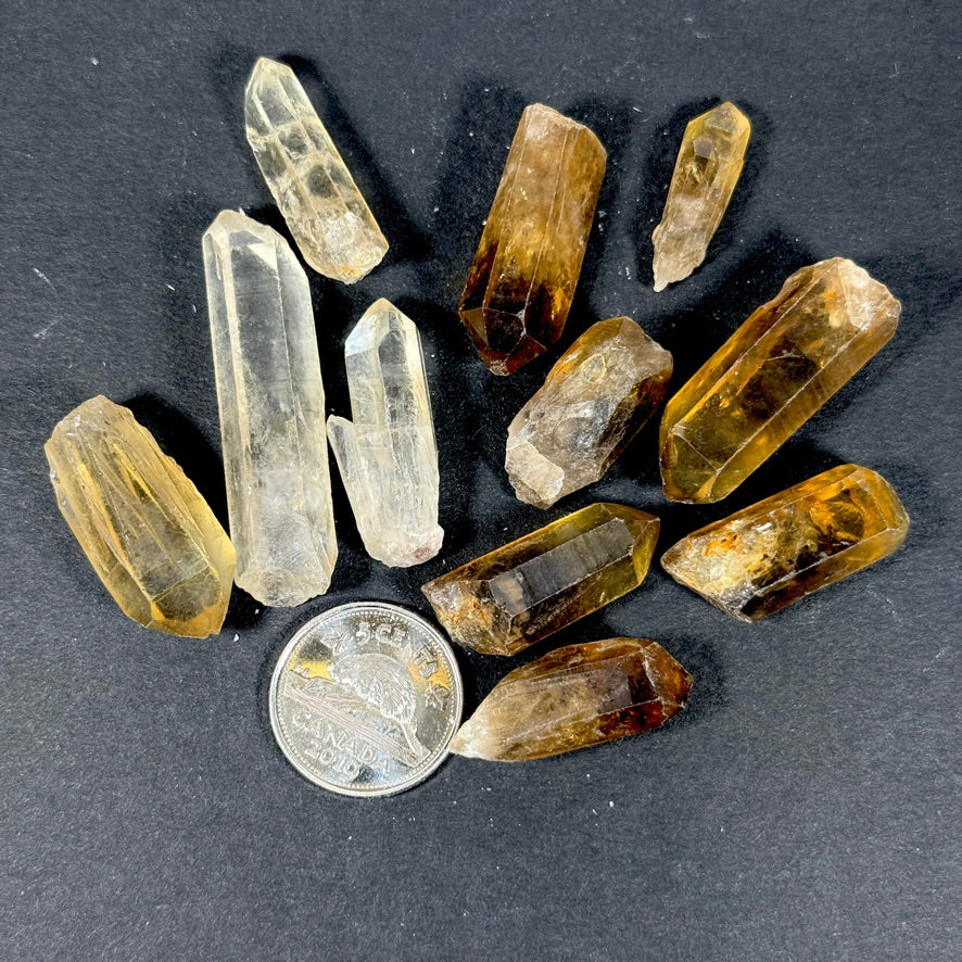 Natural Citrine Points (Multiple Options)