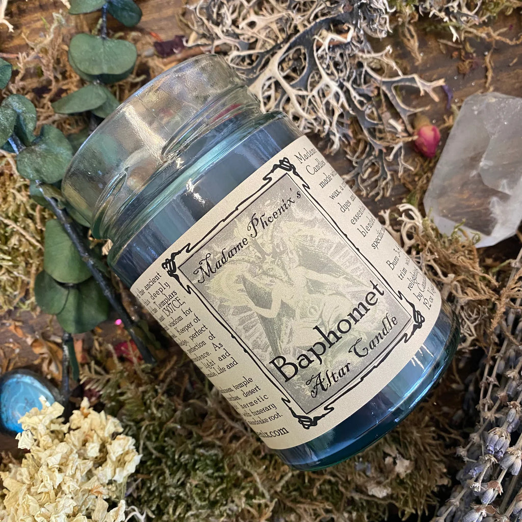 Baphomet 12 oz Candle by Madame Phoenix