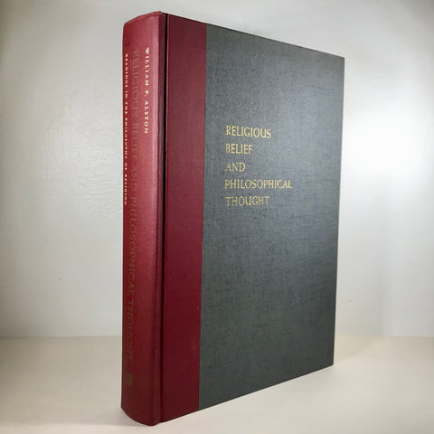 Religious Belief and Philosophical Thought - William P. Alston