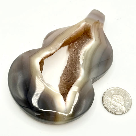 Shaped Druzy Agate Geode Flats (Multiple Options)