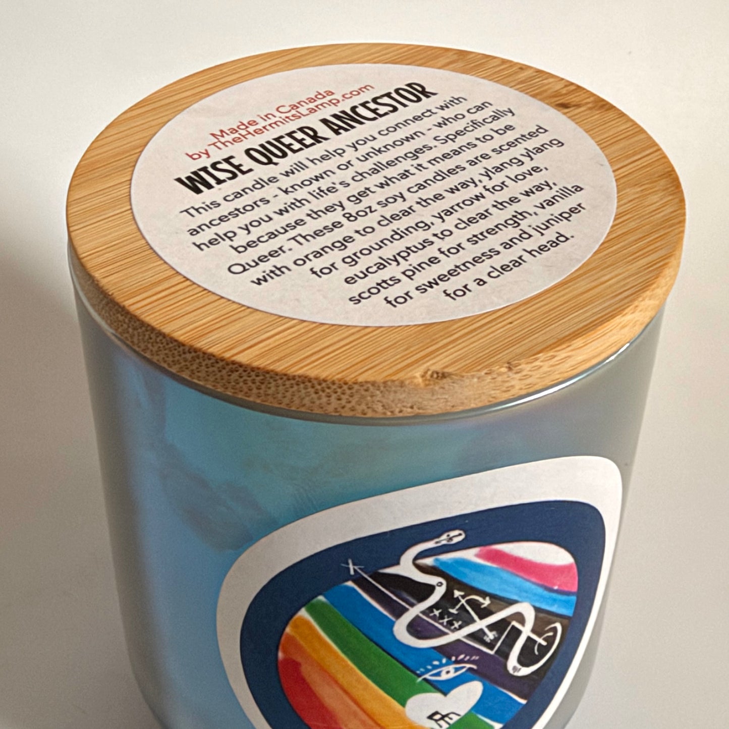 Wise Queer Ancestor 10oz Spell Candle