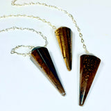 Tiger's Eye Pendulum