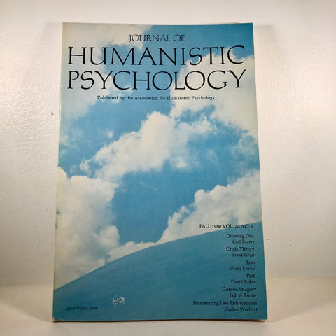 The Journal of Humanistic Psychology Vol 20 No 4