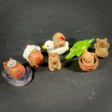 Capybara (And Animal Friends!) Mini Statues