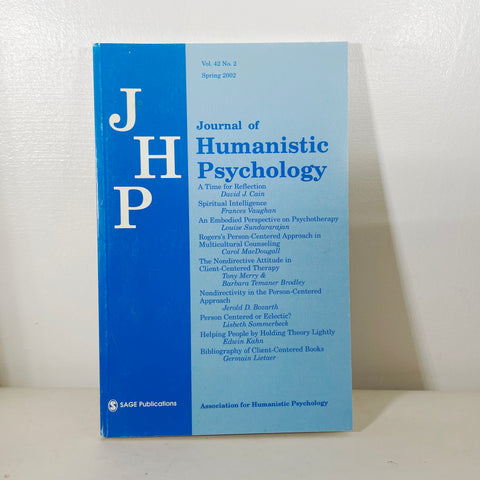 The Journal of Humanistic Psychology Vol 42 no 2