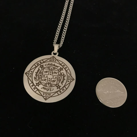 AGLA Tetragrammaton Sigil Necklace