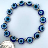 Beaded Evil Eye Bracelets (Multiple Options)