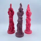 Entwined Lovers Spell Candle by Madame Phoenix