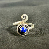 Tanvi Silver-Plated Stone Rings (Multiple Options)