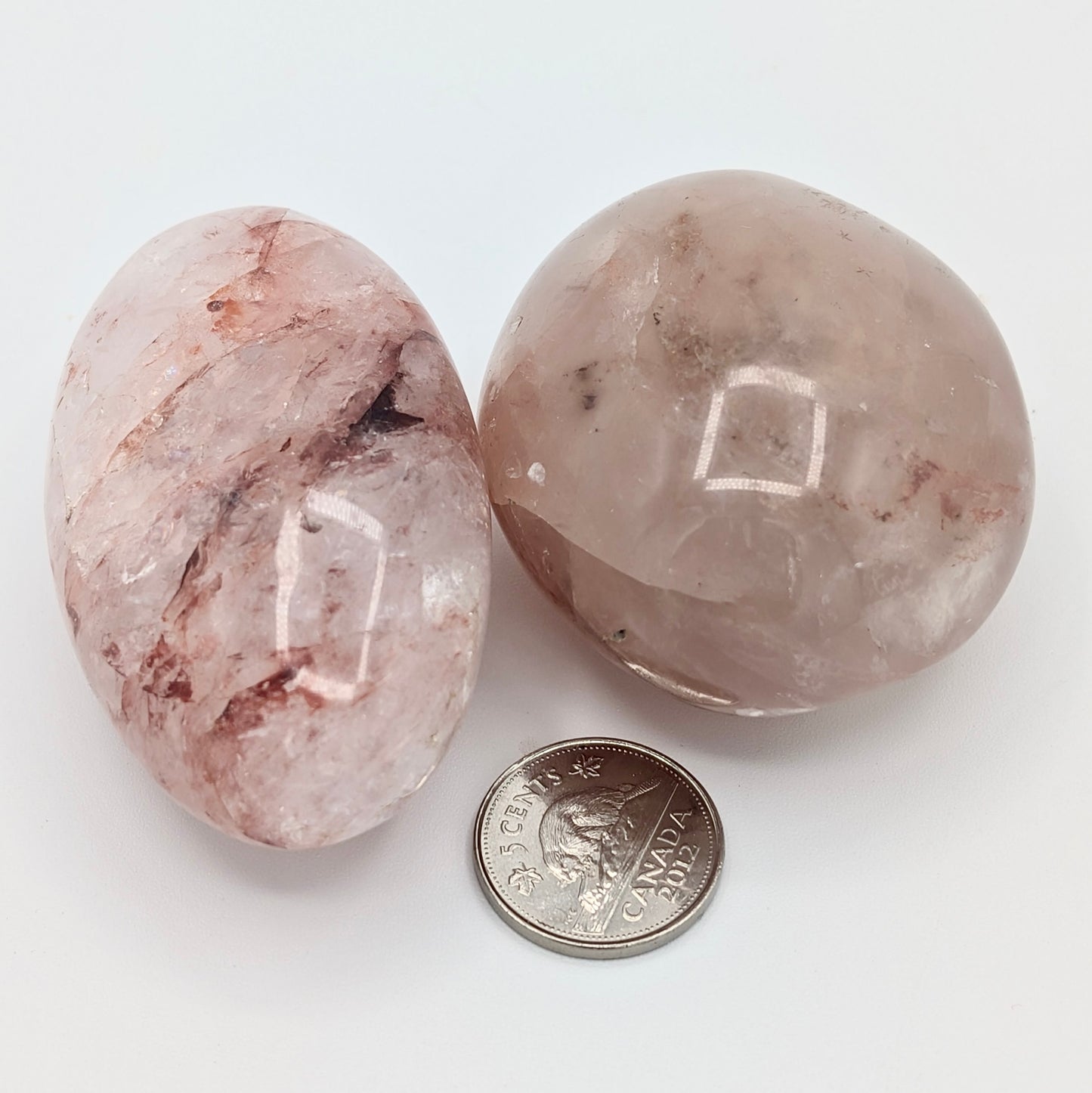 Fire Quartz Palm Stone (Multiple Options)