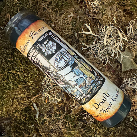 7 Day Candle - Death Tarot Candle by Madame Phoenix