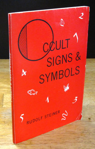 Occult Signs and Symbols By Rudolf Steiner pub. 1972