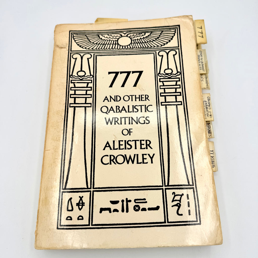 777 and Other Qabalistic Writings of Aleister Crowley (Pre-Loved, with Tags!)